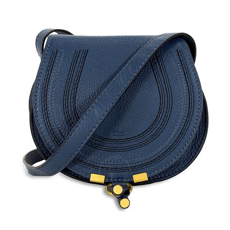 chloe marcie royal navy|CHLOE Calfskin Mini Marcie Round Crossbody Bag Royal Navy .